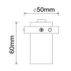 MANTRA TRIMASI TEK SPOT LED 7W 3000K BLACK