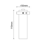 MANTRA TRIMASI TEK SPOT LED L 7W 3000K WHITE