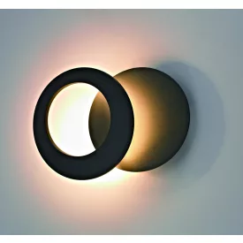 MANTRA TORONTO TEK WALL LAMP LED 15W 3000K BLACK