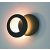 MANTRA TORONTO TEK WALL LIGHT LED 15W 3000K BLACK