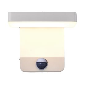   MANTRA COOPER outdoor wall lamp with LED sensor 20 W 3000 K white
