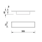 MANTRA NELSON TEK WALL LAMP LED CCT 16W WHITE