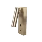  MANTRA-8501 TEK WALL READING LAMP 3W 3000K ANTIQUE BRASS TYPE C CHARGER