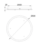 MANTRA ELSA Decorative indoor ceiling cup 3L