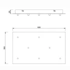 MANTRA TONIC Decorative indoor ceiling cup