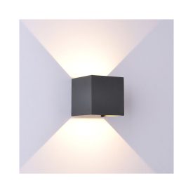   MANTRA DAVOS outdoor wall lamp outdoor LED* 2*6W 2700K DIM DARK GREY