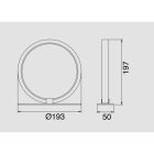 MANTRA KITESURF Decorative indoor table lamp LED 8W 3000K medium