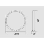 MANTRA KITESURF decorative indoor table lamp LED 8W 3000K large