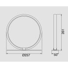 MANTRA KITESURF decorative indoor table lamp LED 8W 3000K large