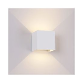   MANTRA DAVOS outdoor wall lamp outdoor LED* 2*6W 2700K DIM white