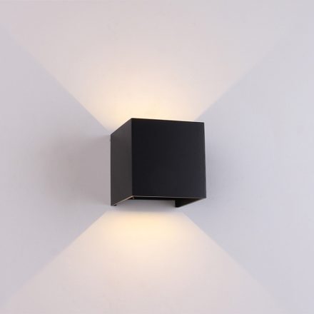 MANTRA DAVOS Outdoor WALL LAMP OUTDOOR LED* 2*6W 2700K DIM BLACK