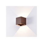MANTRA DAVOS outdoor wall lamp outdoor LED* 2*6W 2700K DIM CORTEN