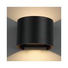MANTRA DAVOS outdoor wall lamp outdoor LED R.* 2*6W 2700K DIM BLACK