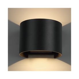   MANTRA DAVOS outdoor wall lamp outdoor LED R.* 2*6W 2700K DIM BLACK