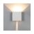 MANTRA DAVOS Outdoor WALL LAMP OUTDOOR LED* 2*10W 2700K DIM WHITE