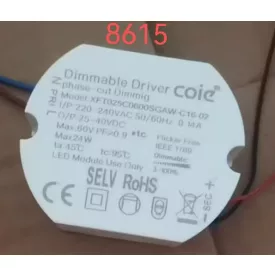   Mantra design lámpa DRIVERS TRIAC-DALI TEK DAVOS 24 W TRIAC DRIVER 8615 IP65 fehér