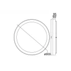 MANTRA NISEKO II decorative indoor ceiling lamp LED, dimmable