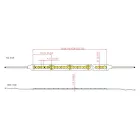 MANTRA TIRAS LED STRIPS TEK STRIP LED 24V 14.4w/m IP20 4000K ROLL 5M