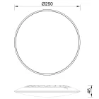 MANTRA SLIM CCT decorative indoor ceiling lamp LED