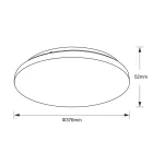 MANTRA ZERO CCT decorative indoor ceiling lamp LED