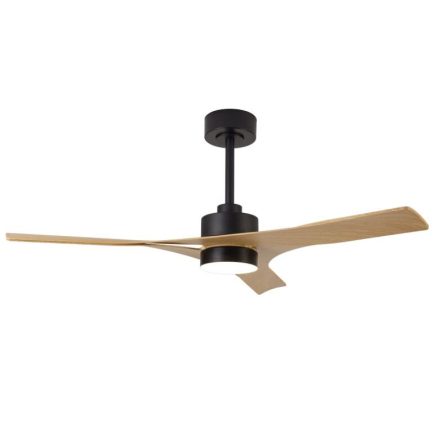 Mantra THAI ceiling fan with wooden blades and integrated light