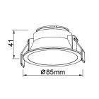 MANTRA SUNSET TEK Spot recessed LED 10W frame