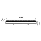 MANTRA MAGNETO TEK LINEAR LIGHT COB 18W BLACK 4000K