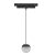 MANTRA MAGNETO TEK BEADED HANGING 10W BLACK 4000K