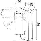 MANTRA NOTTE TEK Wall lamp reading Mini GU10