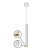 MANTRA SPLIT TEK PENDANT MINI GU10 WHITE