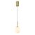 MANTRA PUEBLA TEK PENDANT LED 9W 3000K SATIN GOLD
