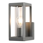 MANTRA NEVADA outdoor wall lamp 1L E27 dark grey