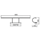 MANTRA PARACURU TEK wall lamp LED 18W 3000K