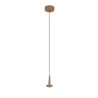 MANTRA ANDROMEDA decorative indoor pendant lamp LED 5W 3000K W/T glass