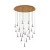 MANTRA ANDROMEDA Decorative indoor pendant lamp, round, 24xLED, 5W, 3000K, white glass