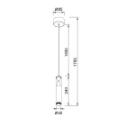 MANTRA SPARK Decorative indoor pendant lamp LED 7W 3000K