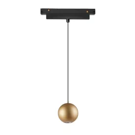   MANTRA MAGNETO TEK  ROUND MEDALLION 7 W BLACK/GOLD 2700 K TRIAC