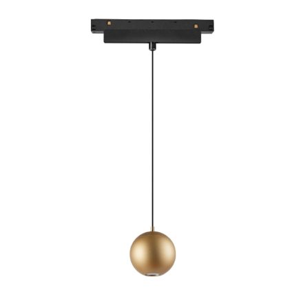 MANTRA MAGNETO TEK  ROUND MEDALLION 7 W BLACK/GOLD 2700 K TRIAC