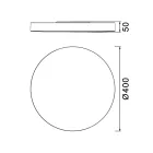 MANTRA TURIN Decorative indoor ceiling lamp LED 30W CCT