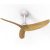 MANTRA IPANEMA ceiling fan light, 3 blades, 32 W