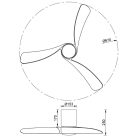 MANTRA NEMO S ceiling fan light 30 W LED 24 W