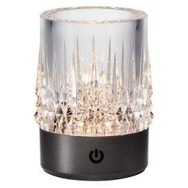 MANTRA LAX outdoor table lamp 1 W  3000 K nickel black