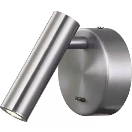 MANTRA PREA TEK WALL LAMP NICKEL SATIN READER 3W 3000K 100V