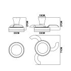 MANTRA NISEKO FAN XS LED 25 W ceiling fan light 25 W