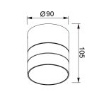 MANTRA SALER outdoor SPOT / WALL LAMP IP65 1L*GX53 WHITE