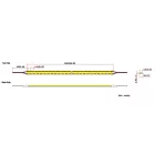 MANTRA TIRAS LED STRIPS TEK LED STRIP 24V COB 12w/m IP20 4000K ROLL 5M