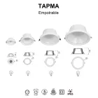 Mantra spotlámpa TAMPA TEK SPOT RECESSED IP65 10W CCT BLANCO