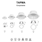 MANTRA TAMPA TEK SPOT BUILT-IN IP65 30W CCT  BLANCO