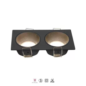 MANTRA ANTILLA TEK SPOT RECESSED Mini GU10 2L BLACK