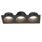 MANTRA ANTILLA TEK SPOT RECESSED Mini GU10 3L BLACK